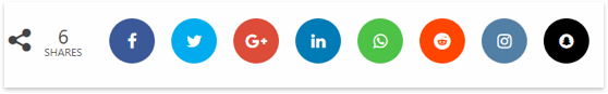 Circle Shares with effect