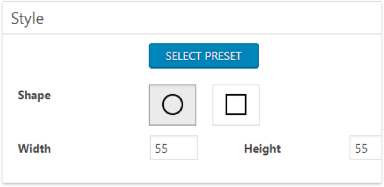 Style Options