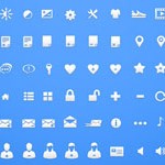 Free Icons: 100 Retina Glyph Icons 