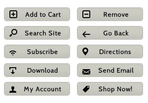 Monochrome Mini Buttons