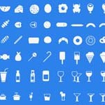 Free Icons: 200 Food Icons – A Foodie Pack 