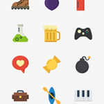 Modern Flat Vector Icons 