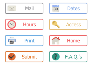 Beautiful Flat Buttons 2