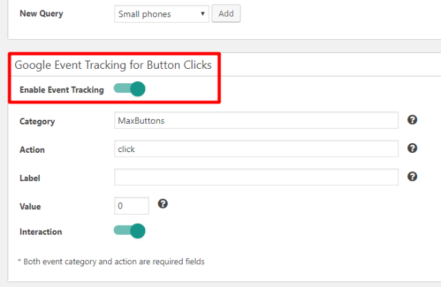 how to track button clicks in WordPress